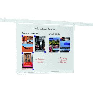 Legamaster Professional Magnetic Whiteboard Enamel 180 x 120 cm