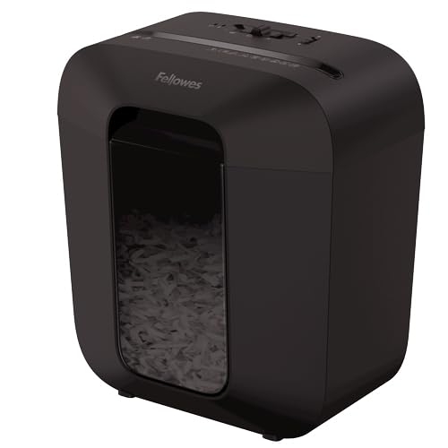 Fellowes Shredder LX25 Cross Cut Security Level P-4 6 Sheets