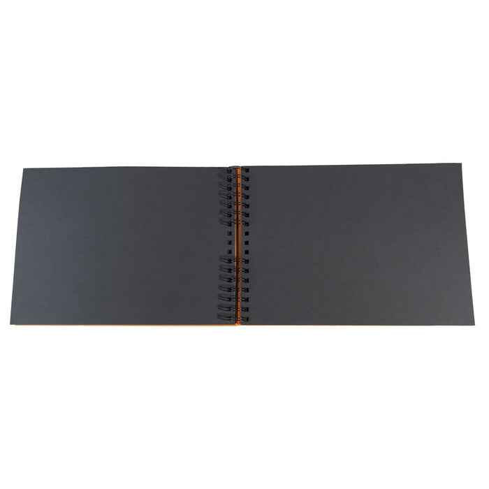 Exacompta Milano Photo Album Spiral Hardback Paper 22 x 32 x 3 cm Orange