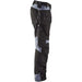 BLÅKLÄDER Trousers 15551860 Cotton, PL (Polyester) Black, Grey Size 49S