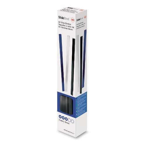 GBC Slide Binder A4 5 mm Blue Pack of 25