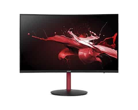 Acer Nitro XZ322QUP 31.5 Inch 2560 x 1440 Pixels WideQuad HD VA Panel FreeSync HDMI DisplayPort Curved Gaming Monitor