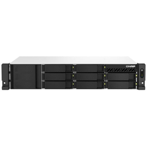 QNAP TS-864eU-RP - NAS server - 8 bays - rack-mountable - SATA 6Gb/s - RAID RAID 0, 1, 5, 6, 10, 50, JBOD, 60 - RAM 8 GB - Gigabit Ethernet / 2.5 Gigabit Ethernet - iSCSI support - 2U