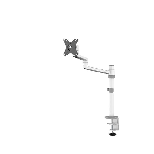 Neomounts DS60-425WH1 - Mounting kit (articulating arm) - full-motion - for Monitor - steel - white - screen size: 17"-27" - desk-mountable