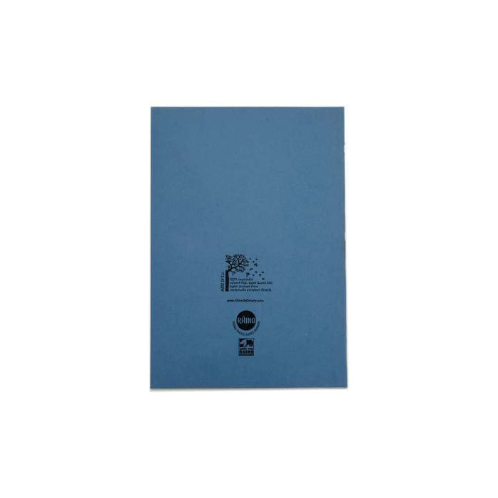 Rhino A4 Exercise Book 64 Page 7mm Squared Light Blue (Pack 50) - VEX677-4385-8