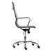 Realspace Basic Tilt Executive Chair with Armrest and Adjustable Seat Freja Bonded Leather Black