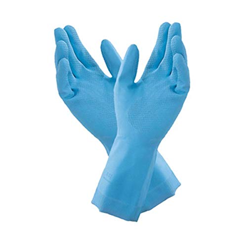 Mapa Professional Vital 117 Non-Disposable Cleaning Gloves Latex Size 7 Blue