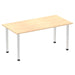 dynamic Ergonomic Desk Impulse IPLST16MPEBA Maple 1600 mm x 800 mm x 725 mm