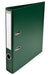 Exacompta PremTouch Lever Arch File A4 50 mm Green 2 ring 53553E Cardboard, PVC (Polyvinyl Chloride) Portrait Pack of 10