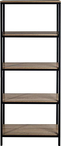 Teknik Industrial Bookcase 5420277 Black 596 x 295 x 1 442 mm