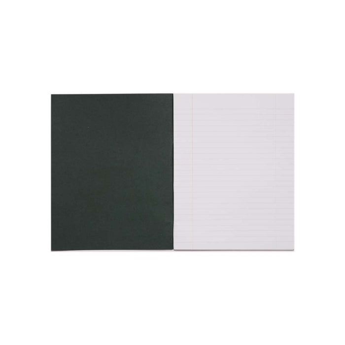 Rhino 9 x 7 Exercise Book 80 Page Ruled F8M Dark Green (Pack 100) - VEX554-83-6