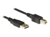 ACT USB A Male USB Cable SB2405 Black 5 m