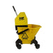 ValueX Combo Mop Bucket With Wringer 13 Litre With Heavy Duty Castors Yellow - 0907003