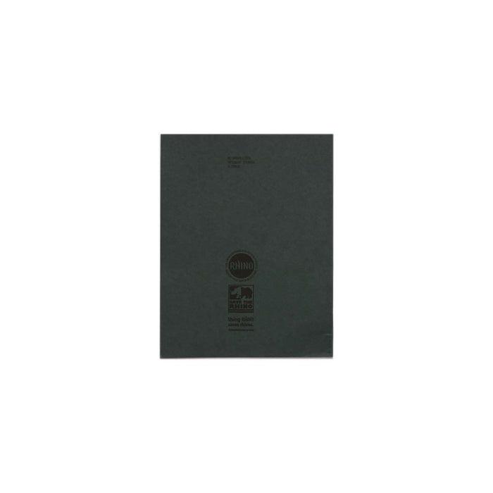 Rhino 9 x 7 Exercise Book 80 Page Ruled F8M Dark Green (Pack 100) - VEX554-83-6