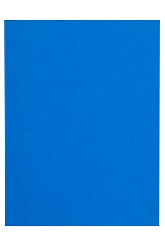 Exacompta Flash Square Cut Folder A4 Blue Manila 220 gsm Pack of 500