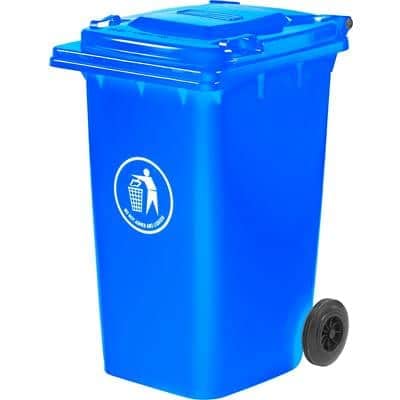 GPC Wheeled Bin LWB240Y_BLUE 240 L 100x 75 x 59 cm Blue