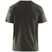 BLÅKLÄDER T-shirt 35251042 Cotton Dark Olive Green Size 4XL