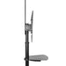 Act Monitor Stand AC8370 Height Adjustable 70 Inch 910 x 683 x 2,180 (W x D x H) mm Black