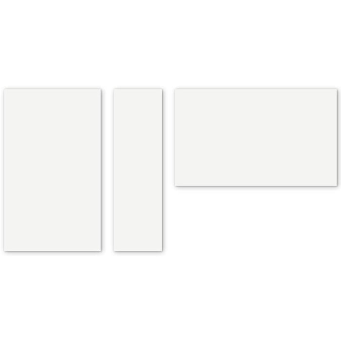 Legamaster Wall Mountable Magnetic Whiteboard Enamel WALL-UP 59.5 X 200 (W x H) cm