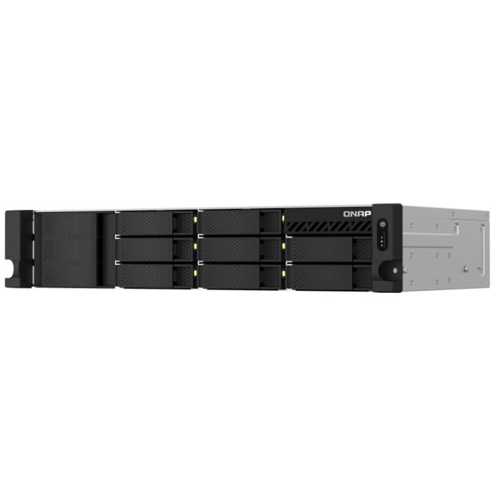 QNAP TS-864eU-RP - NAS server - 8 bays - rack-mountable - SATA 6Gb/s - RAID RAID 0, 1, 5, 6, 10, 50, JBOD, 60 - RAM 8 GB - Gigabit Ethernet / 2.5 Gigabit Ethernet - iSCSI support - 2U