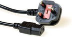 ACT UK Power Cable C13 2.50 m