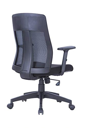 Alphason Office Chair Laguna Black 530-450 x 490 mm