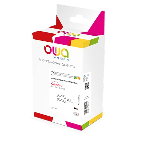 OWA PG545/CL546XL Compatible Canon Ink Cartridge K10377OW Black, Cyan, Magenta, Yellow