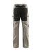 BLÅKLÄDER Trousers 14591845 Cotton, PL (Polyester) Stone, Black Size 43S