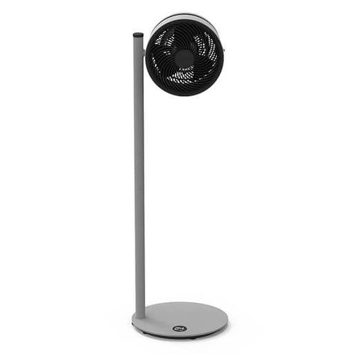 BONECO Pedestal Fan Height Adjustable Main Manual, DC Metal, Plastic 270 mm Black and Grey 32 Speed Settings 121.2 cm