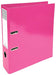 Exacompta Lever Arch File A4 70 mm Pink 2 ring 53624E Manila Cardboard Portrait Pack of 10