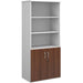 Dams International Combination Unit with Lockable Door and 2 Shelves Universal 800 x 470 x 1790 mm White