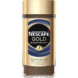 Nescafe Gold Blend Rich & Smooth Decaffeinated Instant Coffee Jar 200 g