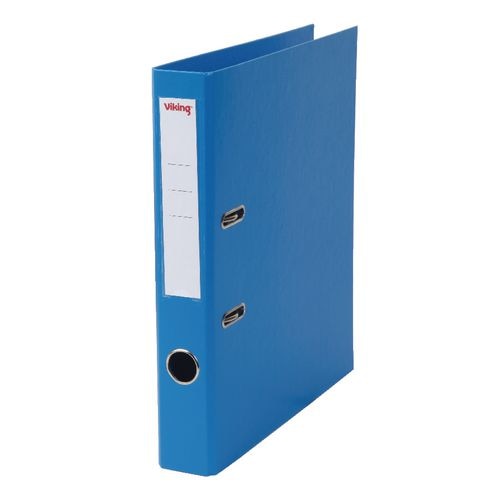 Viking Lever Arch File A4 50 mm Blue 2 ring PP (Polypropylene) Matt Portrait