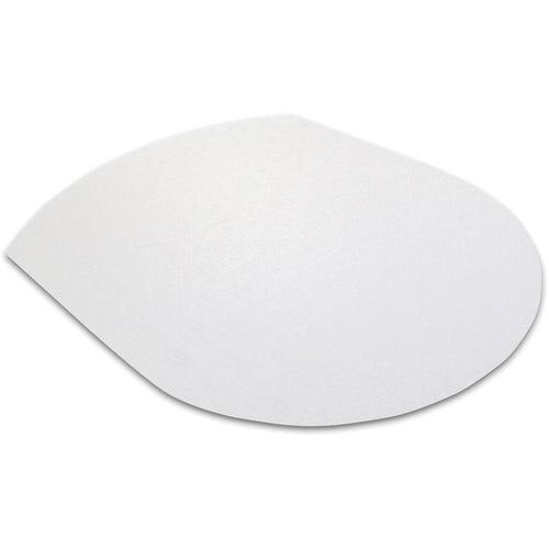 Office Depot Contour Chair Mat Hard Floor PVC 1.6 mm 120 x 90cm Transparent