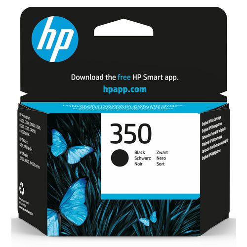 HP 350 Original Ink Cartridge CB335EE Black