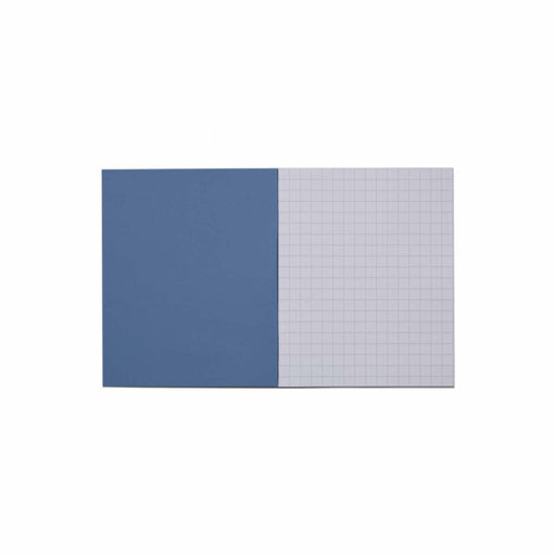 Rhino 8 x 6.5 Exercise Book 48 Page 10mm Squares S10 Light Blue (Pack 100) - VEX342-383-8