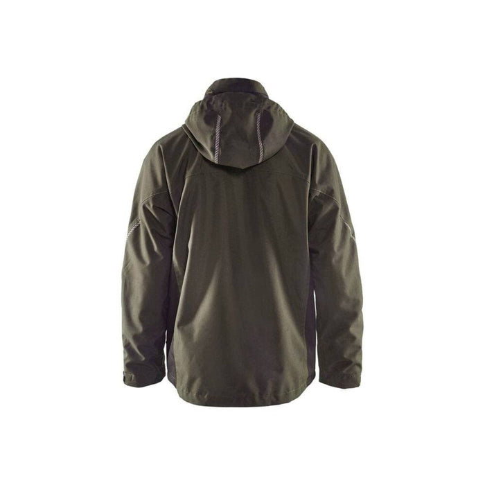 BLÅKLÄDER Jacket 48901977 PL (Polyester) Dark Olive Green, Black Size 4XL