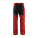 BLÅKLÄDER Trousers 14591845 Cotton, PL (Polyester) Red, Black Size 34R