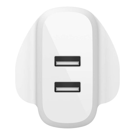 Belkin Dual USB A Wall Charger 12W White