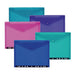 Snopake Document Wallet A4 PP (Polypropylene) 24 (W) x 0.9 (D) x 31.2 (H) cm Assorted Pack of 5