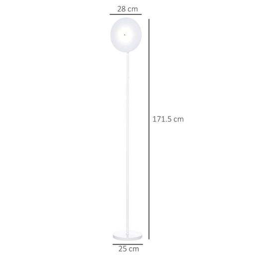 HOMCOM Floor Lamp B31-211V70WT White