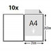 Securit A4 Menu Book Covers Pk10