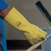 Mapa Professional Vital 124 Non-Disposable Cleaning Gloves Latex Size 7 Yellow