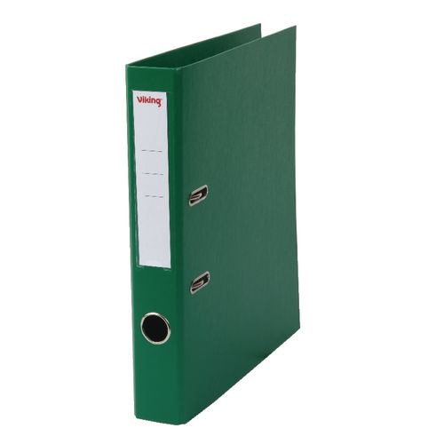 Viking Lever Arch File A4 50 mm Dark Green 2 ring PP (Polypropylene) Matt Portrait