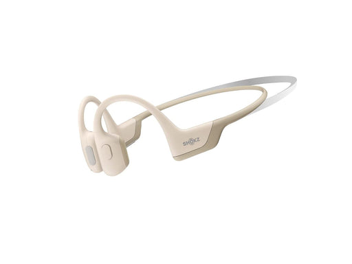 Shokz OpenRun Pro Mini Beige Bone Conduction Bluetooth NeckBand Headset