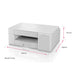 Brother DCP-J1200W Colour Inkjet Multifunction Printer A4