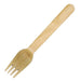 Plastico Disposal Fork Birchwood 2.7 x 0.2 x 15.5cm Brown Pack of 100