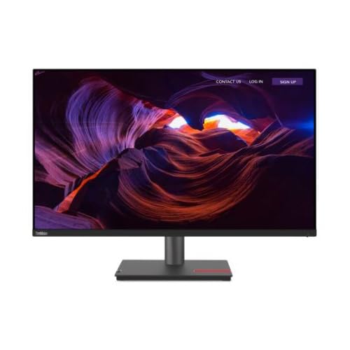 Lenovo ThinkVision P32p-30 - LED monitor - 31.5" - 3840 x 2160 4K - IPS - 350 cd/m² - 1000:1 - 4 ms - HDMI, DisplayPort, USB - raven black