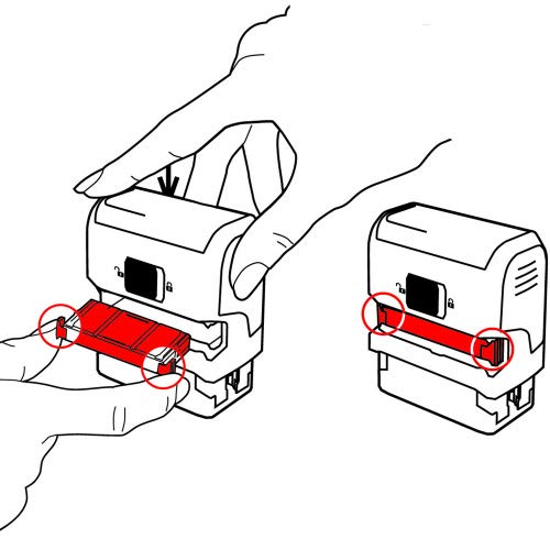 Trodat Printy 4912 DIY 4 Line Self-Inking Stamp