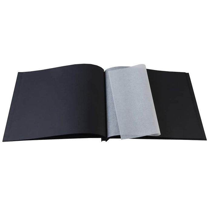 Exacompta Aramy Photo Album Hardback Paper 29.8 x 37.2 x 2.7 cm Black